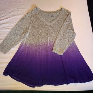 Lane Bryant tunic sweater